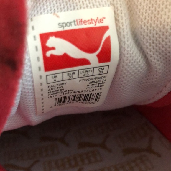 Puma Suede Classic XXI Women's Sneakers in red - Picture 3 of 4